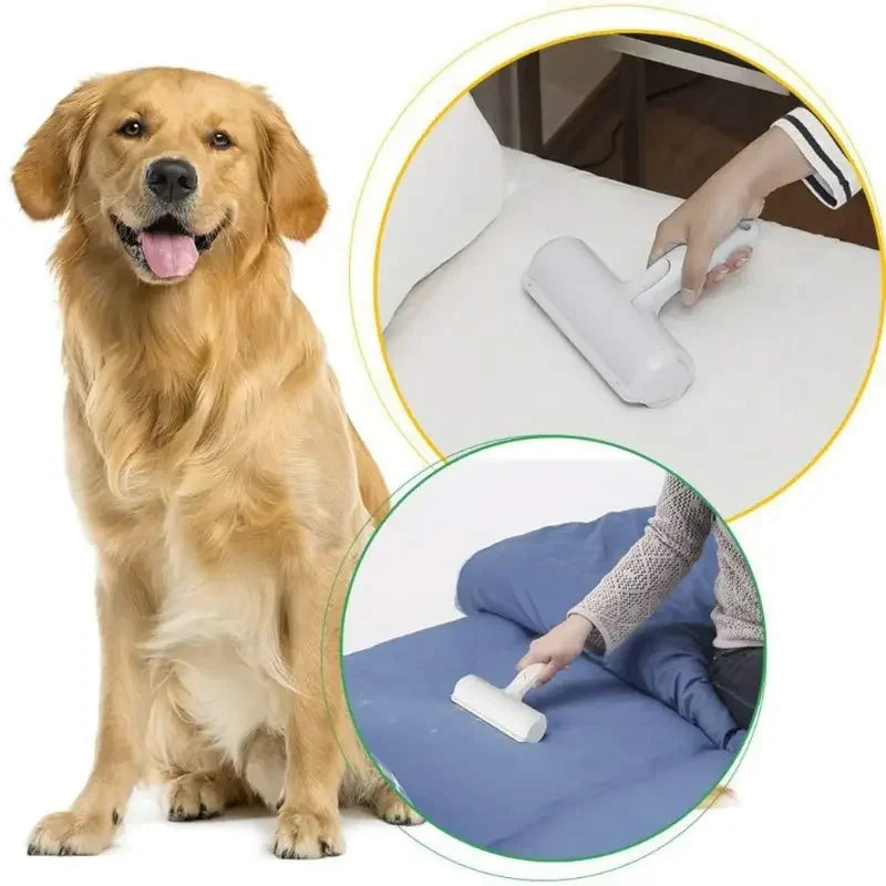 Reusable Pet Hair Remover – Washable Lint Roller for Furniture, Sofa, and Clothing